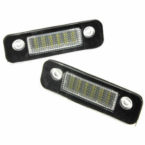 Canbus Error Free Auto Parts 18SMD LED License Plate Light for Ford Fiesta Ford Fusion
