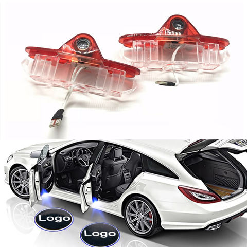 Factory Prices Car logo Welcome Light Led Car Door Light for Renault Samsung SM5 SM6 SM7 QM6 Espace Courtesy Lights