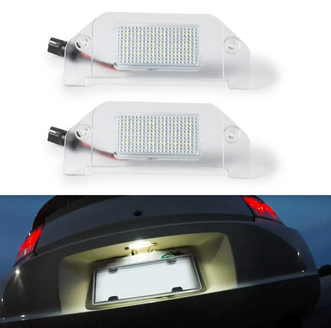 For Dodge Dart Challenger Avenger Charger Magnum for Chrysler 200 300 LED License Plate Light Number Plate Lamp Led Car Light