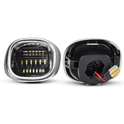 2pcs Tag Lamp Bumper Lights LED Rear License Plate  Lights for Chevrolet S10 Pickup GMC Jimmy