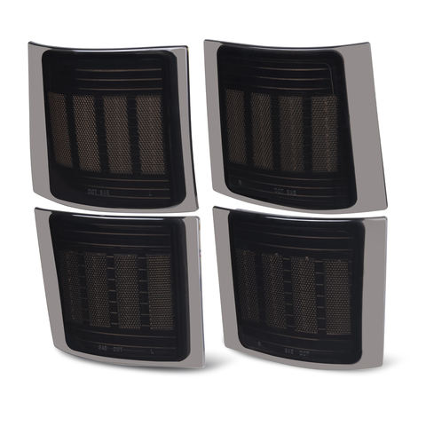 4PCS Dynamic Error Free LED Front Corner Lamp Light for Chevrolet Silverado C/K C/10 Pickup Truck GMC Tahoe