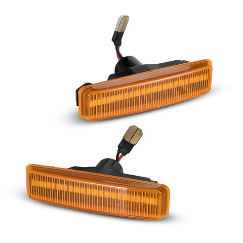 Amber LED Turn Signal Side Marker Light for BMW E39 Non-Polarity Easy to Install Car Accessories