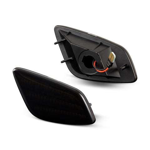 Auto Parts Bumper LED Side Marker for Jeep Wrangler TJ LED Side Marker Front Bumper Smoked Lens