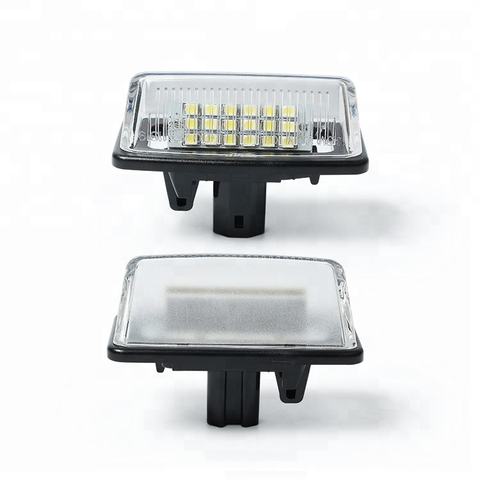 Car Accessories LED License Plate Light ForToyota Crown Camry Corolla Led Number Lights