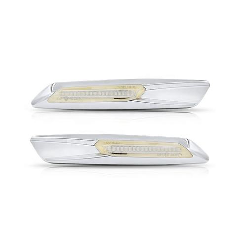 Dynamic LED Fender Side Marker Light Turn Signal Lamp for BMW E81 E82 E90 E91 E92 E93 E60