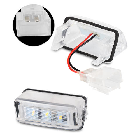High Quality Led License Plate Light for Citroen C3/C3 II/C3 PICASSO/C4 Peugeot 206 (T1)/206 LED Number Plate Lights Lamp