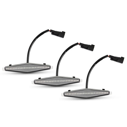 LED Grille Light Assembly White Amber Auto LED Grille Lamp for Toyota 4Runner  TRD Pro  Grille SR5