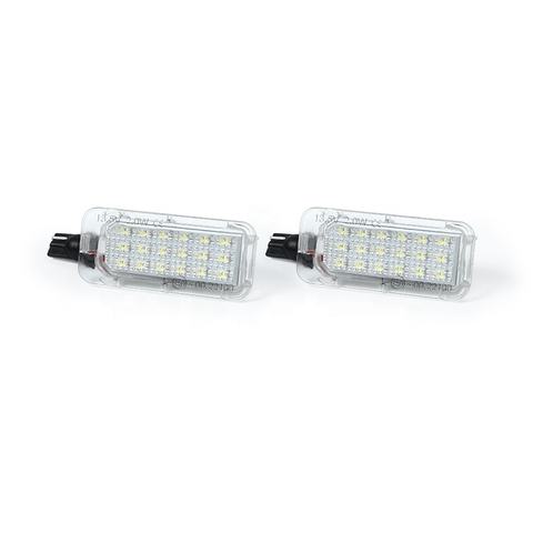 Led License Plate Light for Ford Fiesta MKVI JA8 2008+ Ford Focus MKII DA3 3D/5D Hatchback Facelift (including ST/RS) 2008-2010