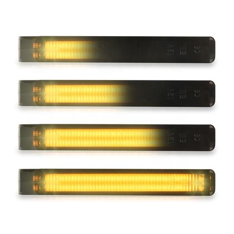 Smoked Lens Led Dynamic Mirror Light for Ford F150 Raptor for Lincoln Mark Mirror Indicator Sequential Turn Signal Light