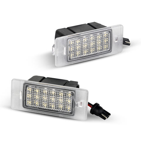 Super Bright LED Number Plate Lamp for Lada Vesta 2016+ WaterproofIP67 Car Accessories