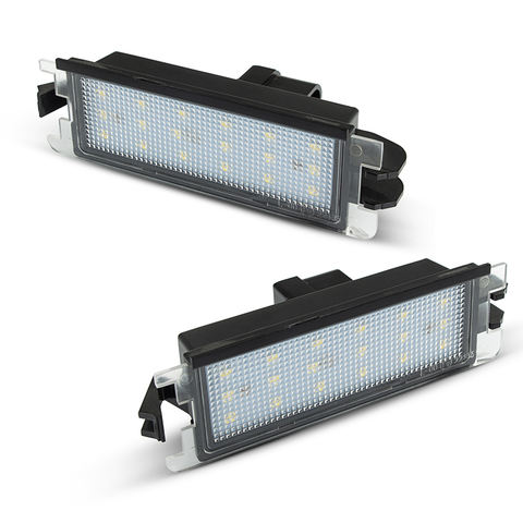 Wholesale Certified LED Number Plate Light for DACIA Sandero Auto Parts Accessories