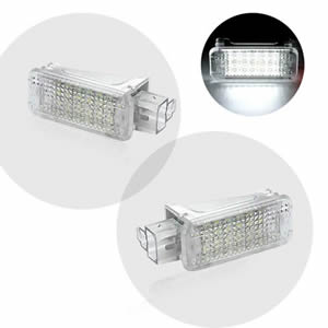 2Pcs LED Foot Well Light Luggage Compartment Lamps for VW Golf Polo Passat Tiguan Jetta Caddy up T5 T6 Touareg Scirocco