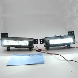 DRL Light Car LED Daytime Running Lights for BMW 2er F44 3er G20 G21 2017-2022 Amber Turn Light DRL 12V White Drl
