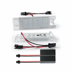 LED License Plate Light for Opel Insignia Adam Astra J Cascada Corsa C Auto Lighting System Car Accessories