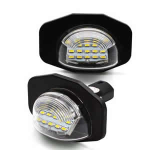 LED Number Plate Lamp for TOYOTA  ALPHARD AURIS ADE150 COROLLA AZE141 License Plate Lights