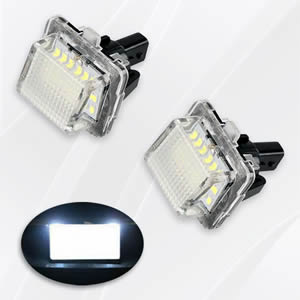 Sales Error Free Car Led License Plate Led Light Lamp 12v for BENZ W204 W207 W216 W218