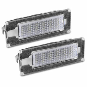 2pcs LED License Plate Light for Fiat Ducato Bus Peugeot Boxer Bus Waterproof Car Accessories