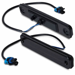 4pcs Auto Lamp Led Indicator Light Front & Rear Bumper Side Marker Lights for Hummer H2