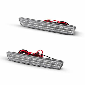 Bright Red Rear Bumper LED Side Marker Light for Ford Mustang 1999 - 2004 Easy Installation Car Parts