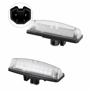 CANBus Error Free LED License Plate Light for Toyota Previa OEM Replacement Auto Parts Accessories