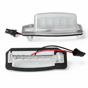 Car Lamp LED License Plate Light Assembly LED  Number Plate Light Lamps for Mitsubishi Outlander