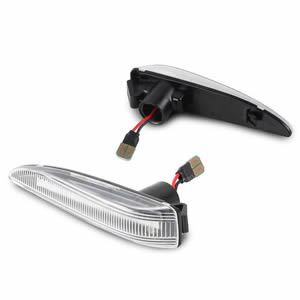 Dynamic Turn Signal Light  LED Car Side Marker for Southeast Mitsubishi  Lancer Clear Lends Smoked Lens