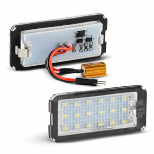 Factory Direct LED Number Plate Light for Fiat 500C Non-Polarity Car Auto Parts Accessories