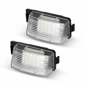 Good Quality LED Number License Plate Light for Nissan GTR R35 E-mark Certified Long Lifespan