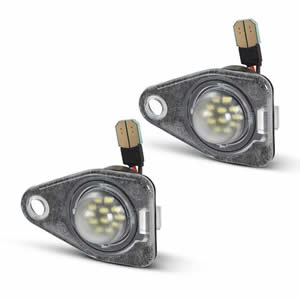 High Quality LED Rear License Plate Light for Ford Expedition Taurus Lincoln Navigator Aviator Mercury Sable Canbus Design Lamp