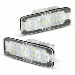 Hot Sell Silicon LED License Plate Lamp Light for VW Golf6 Lupo Polo 9N Polo 6R Passat CC EOS