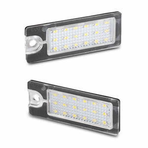 LED License Plate Light for Volvo V70 / XC70 / S80 Waterproof Design Long Life Car Auto Parts