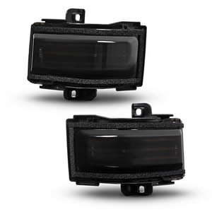 LED Mirror Light DRL White Sequential Turn signal Light Amber Towing Parking Amber for Ford F250/F350/F450 Super Duty