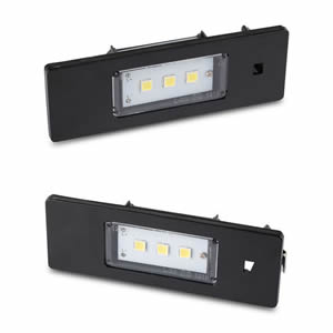 LED Number Plate Light for BMW 1 Series E81 E87 2003-2013 & 6 Series E63 E64 2004-2010 Easy Install OEM Fit