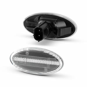 Non-Polarity Amber Indicator Lamp Car Accessories LED Side Marker Light for Mazda 2 Plug & Play
