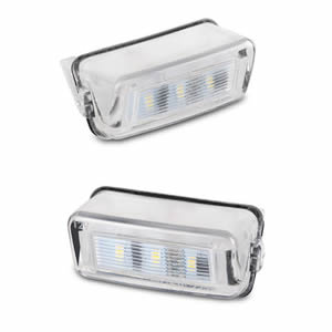 OEM Replacement LED Number Plate Light for Peugeot & Citroen Long Lifespan Waterproof Car Accessories