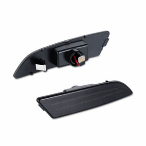 Smoked Lens Rear Bumper LED Side Marker for Chrysler Crossfire Complete Certification
