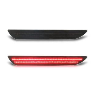 Smoked Lens for Ford Mustang 2015 LED Rear Bumper Side Marker Indicator Blinker Light