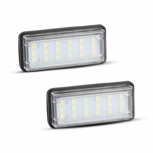 Waterproof LED License Plate Light for Toyota Land Cruiser Long Lifespan Auto Rear Lamp