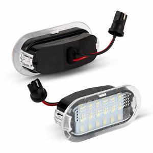 Wholesale LED Courtesy Lamp Door Lights For VW Beetle Golf Mk3 Sharan Touran SKODA SEAT LED Room Light Courtesy Lamp Light